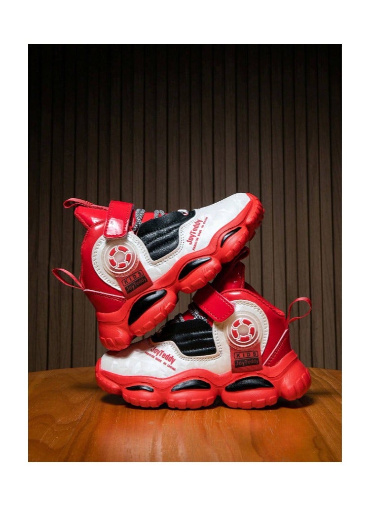 بونكا سلة أحذية كرة بطباعة أحرف لاصقة سحري رياضي للأولاد - Image 3