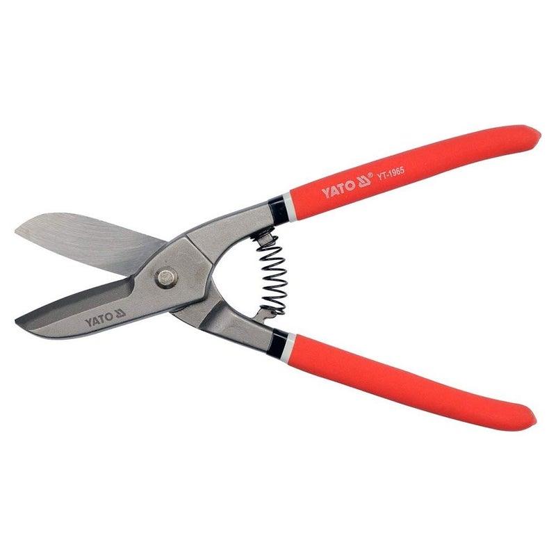 Yato YT1964 Tin Snips 260mmTin Snip CutterSize is 250mmCrMo headHardness 5662HRCIndustrial ToolsPower ToolsHand ToolsTin Snip ToolsCutting ToolsSnippers - Image 1