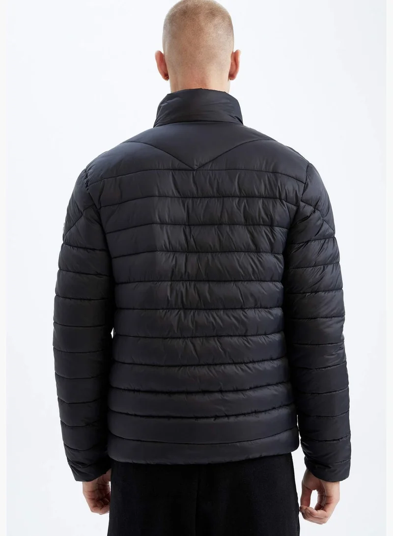 ديفاكتو Standard Fit Long Sleeve Bomber Jacket