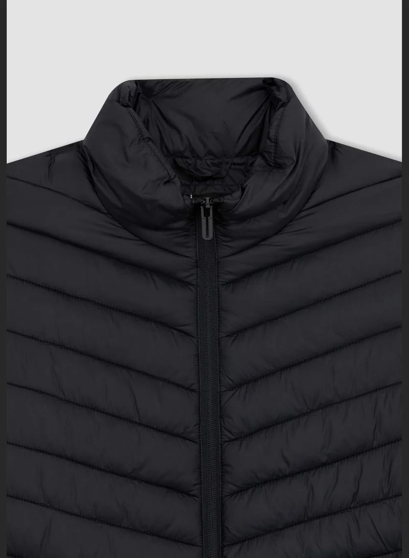 ديفاكتو Standard Fit Long Sleeve Bomber Jacket