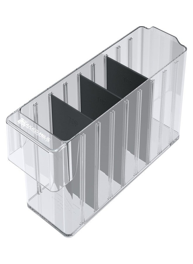 Akro-Mils 41440 Plastic Width Dividers for AkroDrawers Plastic Storage Drawers Models 31142 and 31148, Custom Storage Inserts for Tools, Parts & Supplies, 6-Pack, Black - Image 3