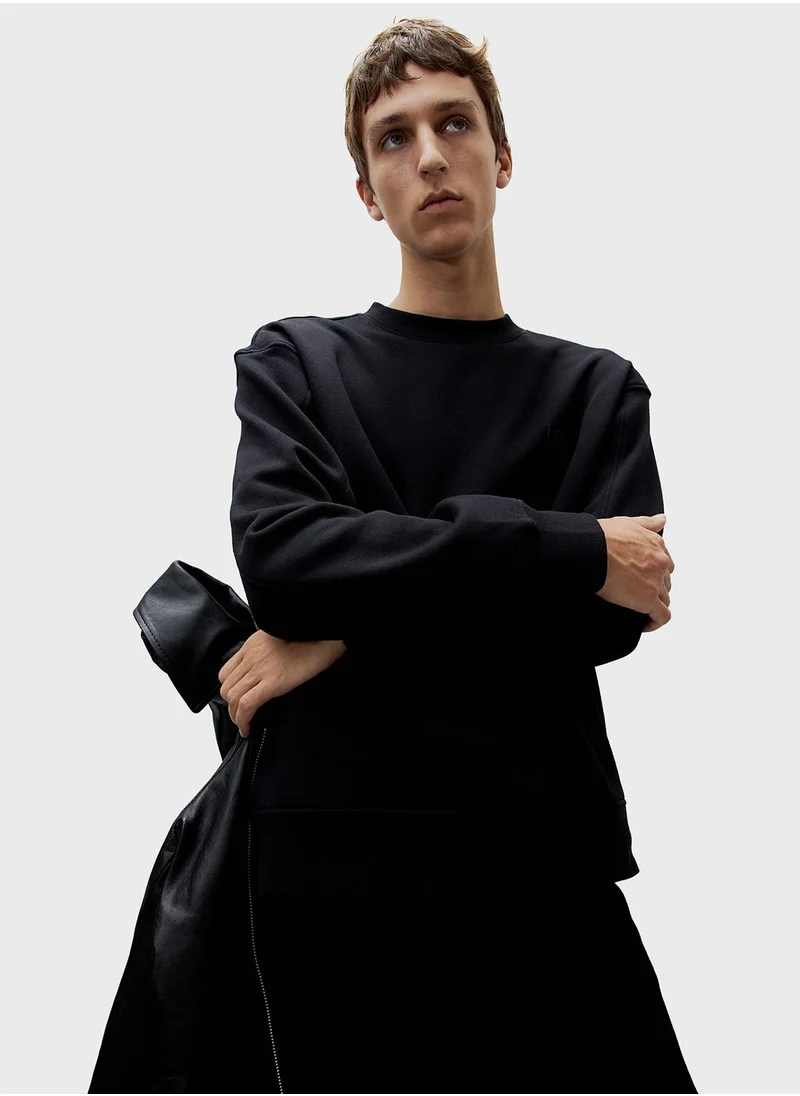 اتش اند ام Essential Relaxed Fit Sweatshirt