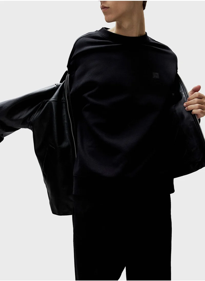 اتش اند ام Essential Relaxed Fit Sweatshirt