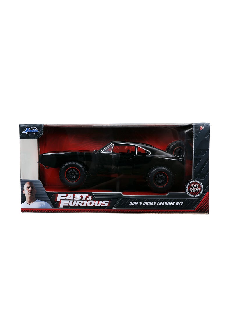 Jada Toys Jada Dom's 1970 Dodge Charger R/T Off Road Version Fast & Furious 7" Movie 1/24 Diecast Model Car  - Image 2