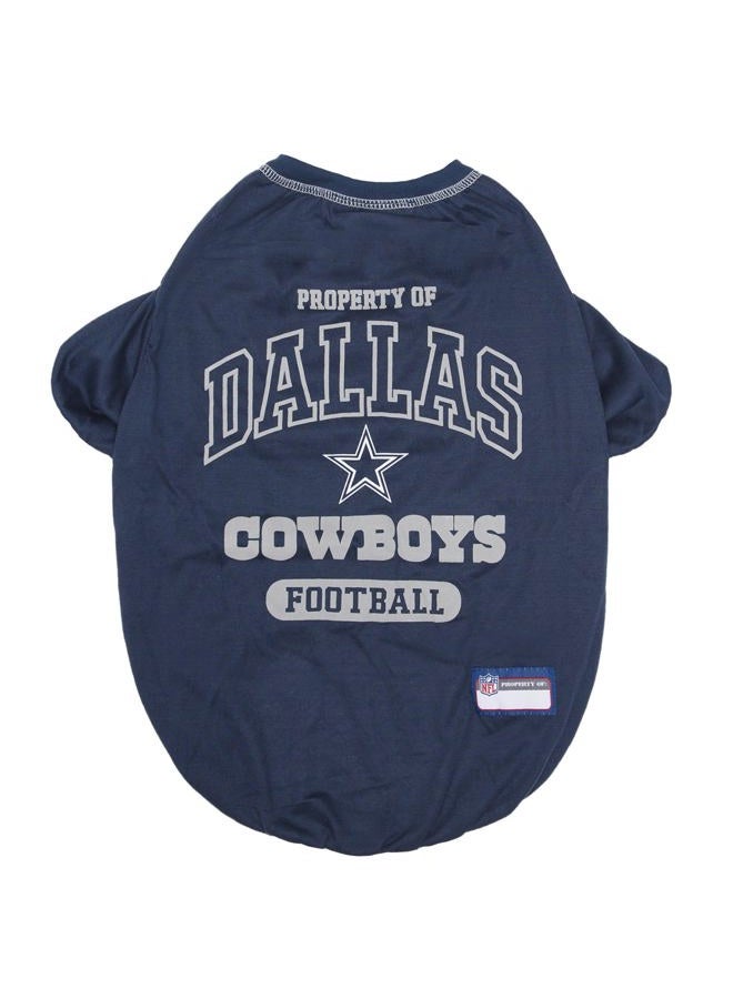 Pets First NFL DALLAS COWBOYS Dog T-Shirt, Small - Image 1
