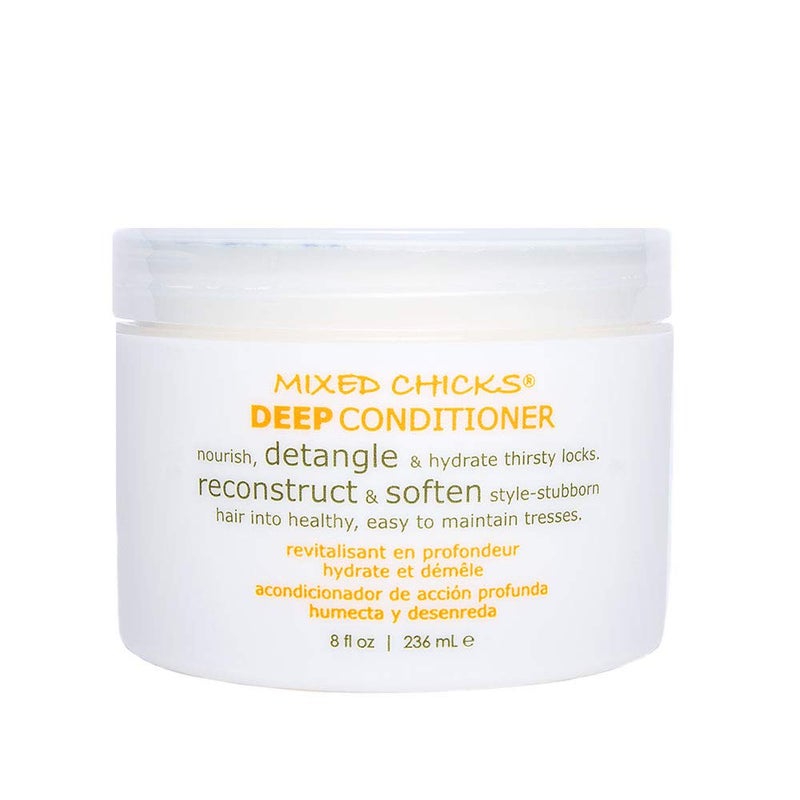 Detangling Deep Conditioner - Softens, Moisturizes u0026 Detangles Straight or Curly Hair, 8 fl.oz
