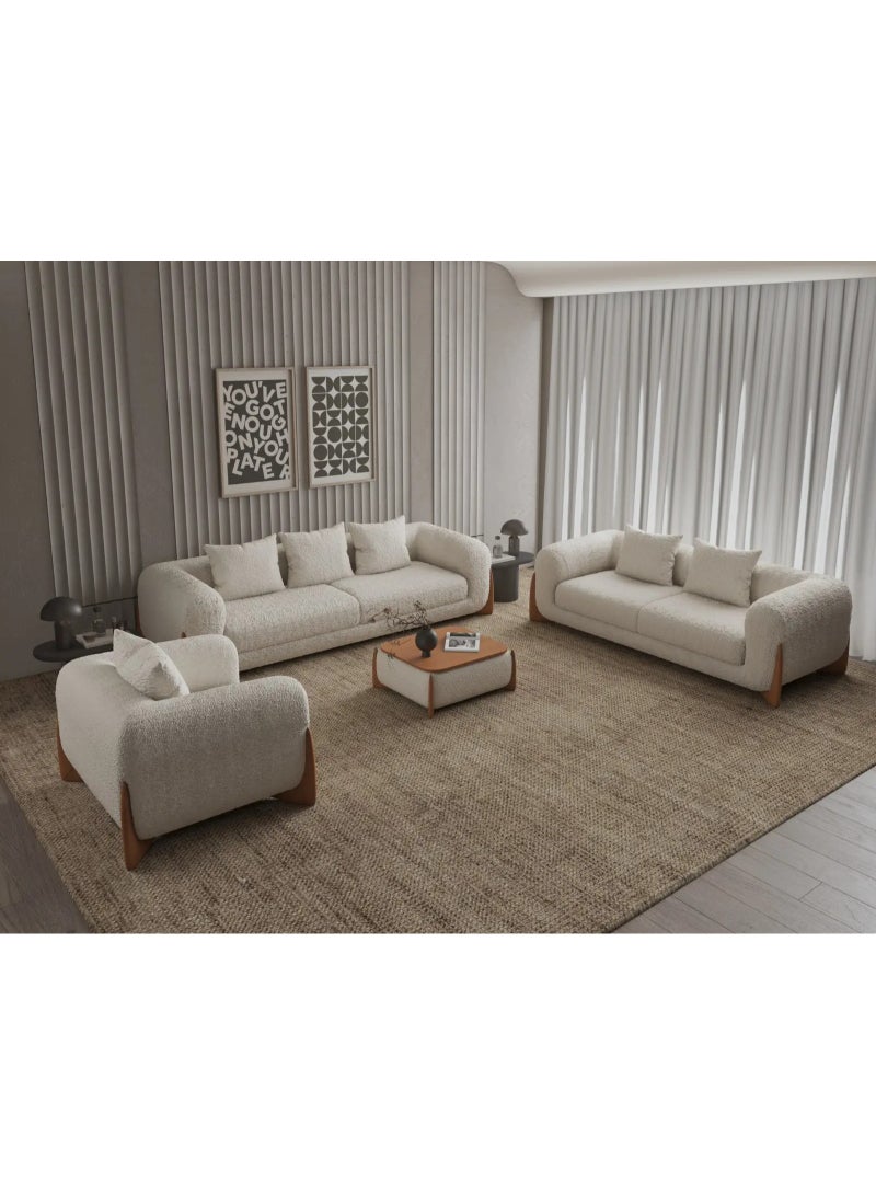 طقم انتريه كنبه 3 مقعد مقاس 230*85*75 سم - كنبه 2مقعد مقاس  190*85*75 سم   1 كرسى مقاس  100*85*75 سم   5 شلتة  6 كوشن