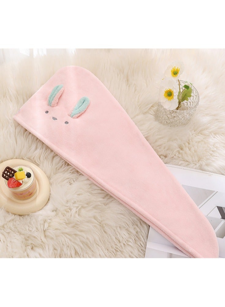 Goolsky 1pc Hair Drying Cape, Cute Cartoon Hair Drying Towel, Water Absorbent Head Wrap ﻿ - Image 5