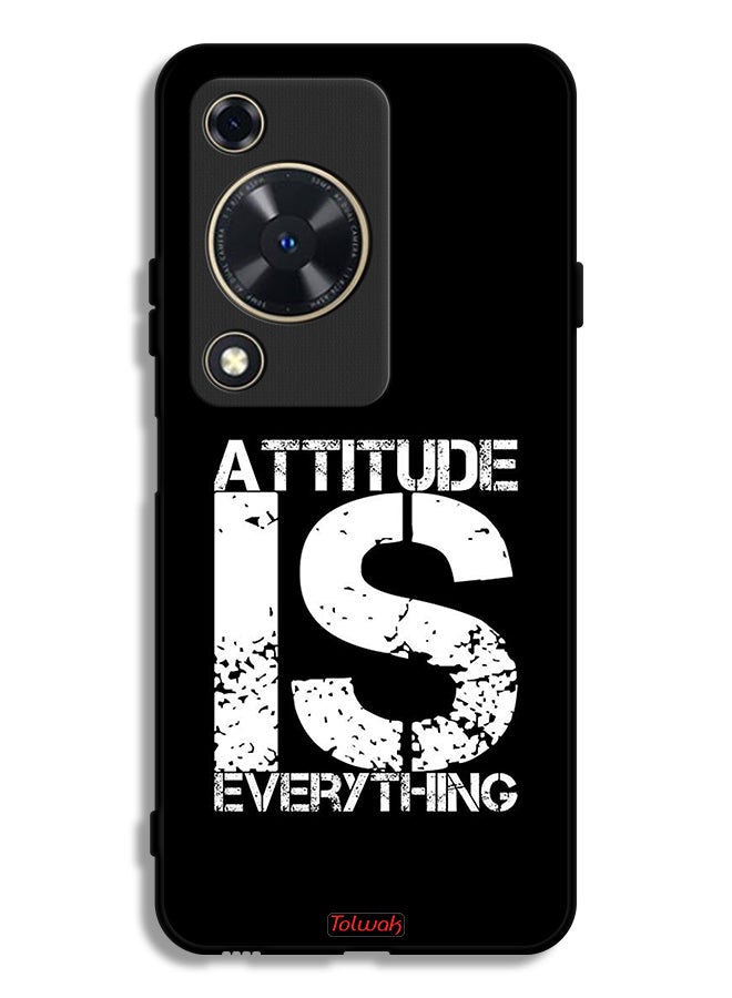 Tolwak Huawei nova Y72 Protective Case Cover Attitude Is Everything - Image 1