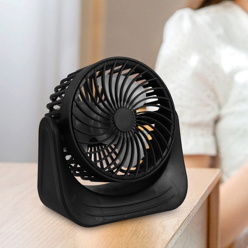 2 Sets Household Pocket Fan Convenient Personal Fan Portable Mini Fan Convenient Desktop Fan Small Usb Fan - Image 4