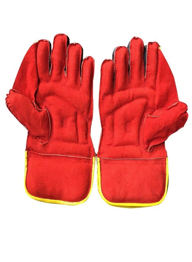 JetFire Basic Practice Wicket Keeping Gloves Wicket Keeping Gloves (L, Orange, Multicolor) - Image 2