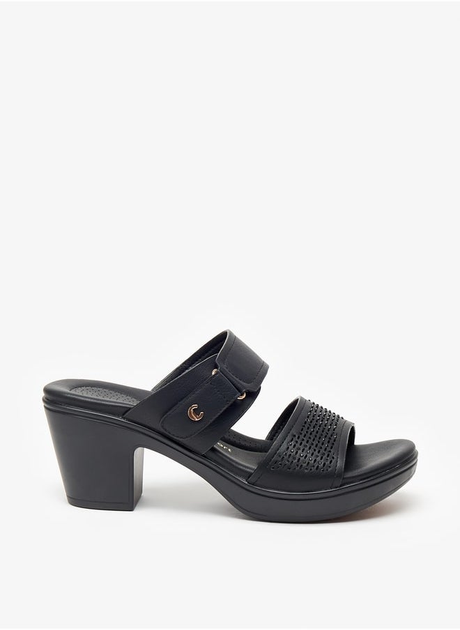 Le Confort LE CONFORT SANDAL LAZER CUT BLING TWO PART EMBELLISHED SANDAL  - Image 3