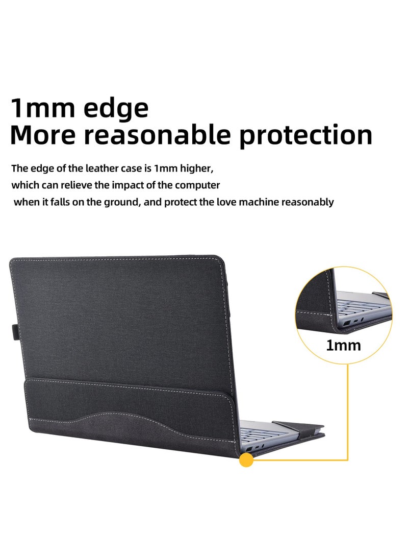 (Upgraded Version) Case for Microsoft Surface Laptop Go 12.4 Inch Laptop Scratch and Fingerprint Resistant Computer Removable Cover (12.4in, Grey) - Image 5