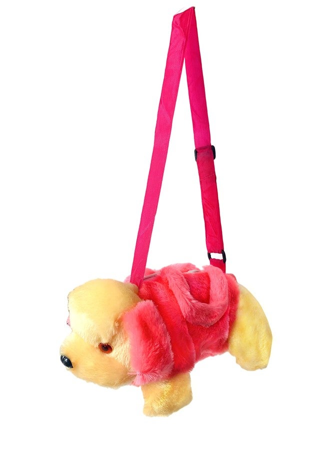 CULT FACTORY Soft Dog Toy Stuffed Animals and Plush Toys Bag Cute Toy for Kids, Girls Plush Pouch Bag Puppy - Image 2