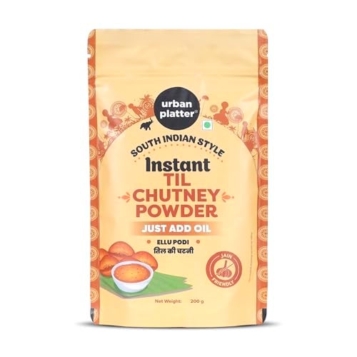 Urban Platter South Indian Style Instant Til Chutney Powder, 200g (Ellu Podi | Sesame Dry Chutney | Ready-to-Use | Perfect for Idli, Dosa and Rice) - Image 1