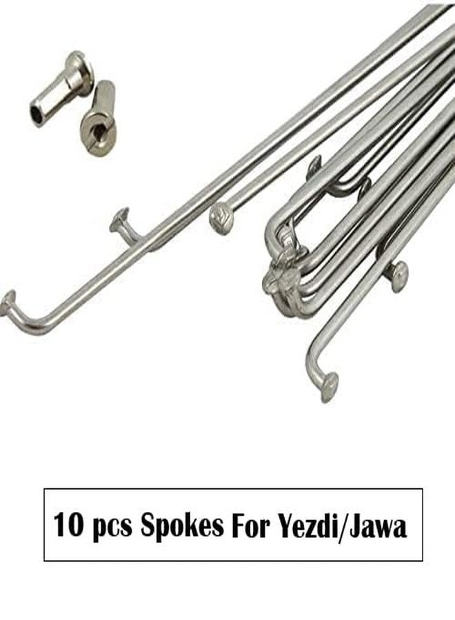 Aowbikes Spokes Compatible for Yezdi (Pack of 10) - Image 4