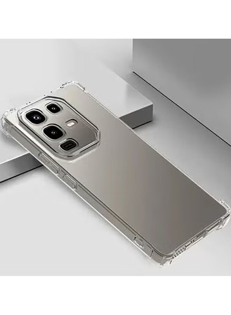 Case Soft Silicone Clear Phone Cover For Infinix Note50S Four Corner Anti Fall Protect Bumper  - Image 4
