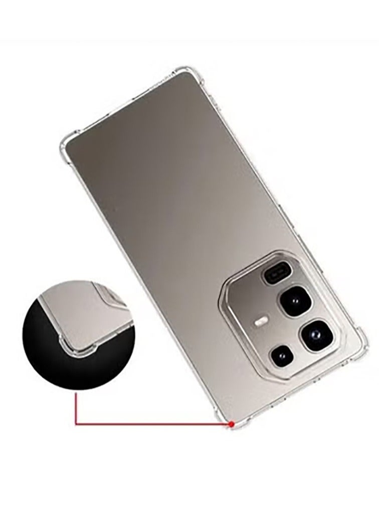 Case Soft Silicone Clear Phone Cover For Infinix Note50S Four Corner Anti Fall Protect Bumper  - Image 2