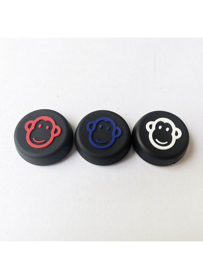 Generic Ps5 Accessories Silicone Gamepad Rocker Set Cartoon 3D Touch Ps4 Rocker Key Cap Aging Mushroom Set-Product Color:Customizable Colors  - Image 4