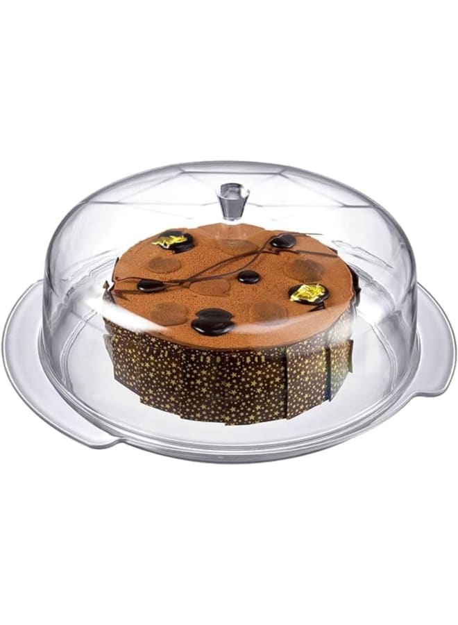 Hec Acrylic Cake Plate, Transparent