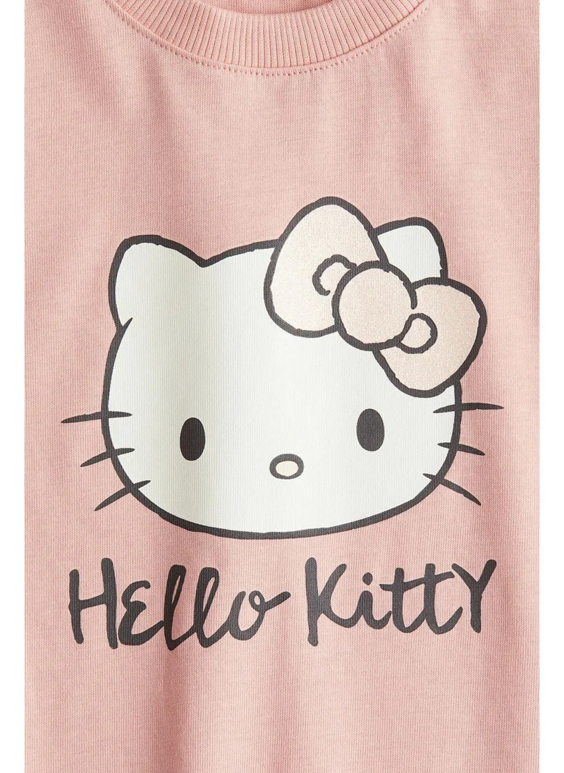 H&M Printed cotton dress