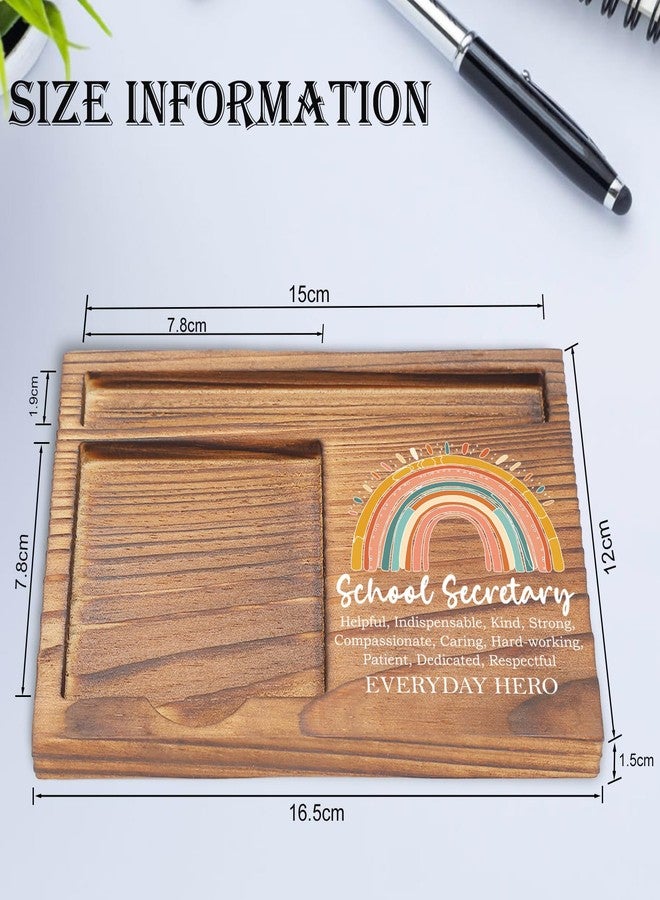 EFFJNSG School Secretary Appreciation Gifts Desk Self-Stick Note Pad Holders, Thank You Gifts for School Secretary Assistant Principal Staff Worker Admin EDP04 - Image 4