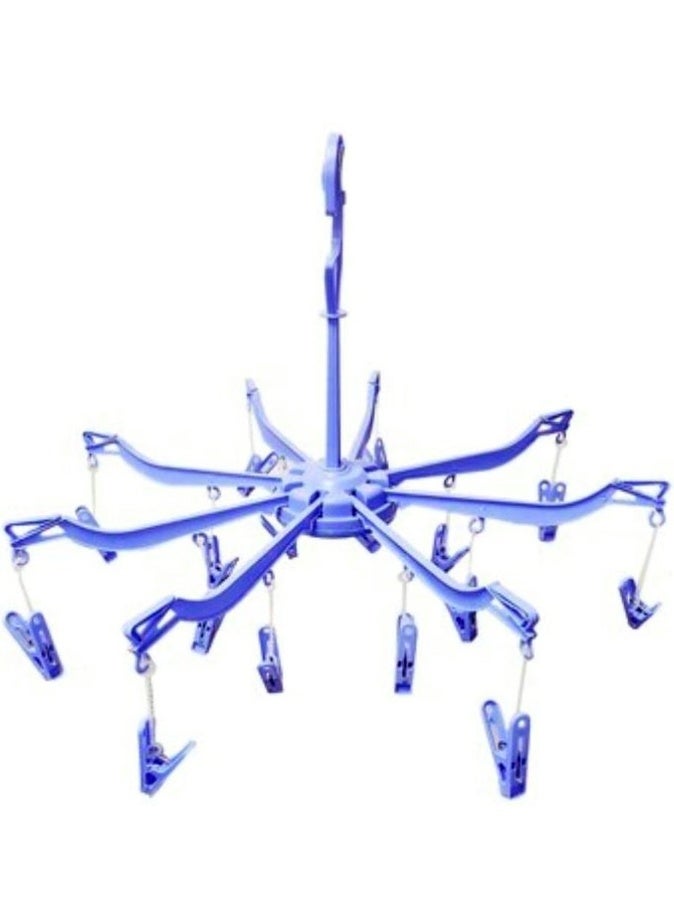 Home Pro Hanger With 16 Pegs Blue  - Image 1