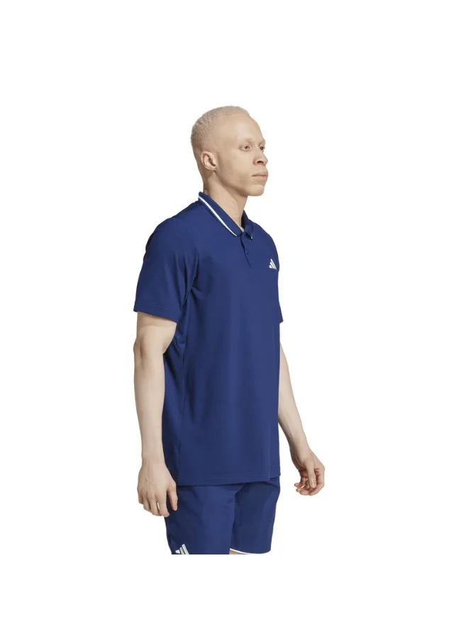 Adidas adidas CLUB PIQUE POLO Blue Tennis POLO SHIRTS for Men - XS