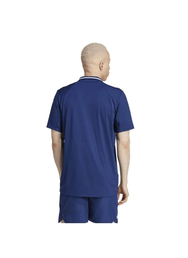 Adidas adidas CLUB PIQUE POLO Blue Tennis POLO SHIRTS for Men - XS