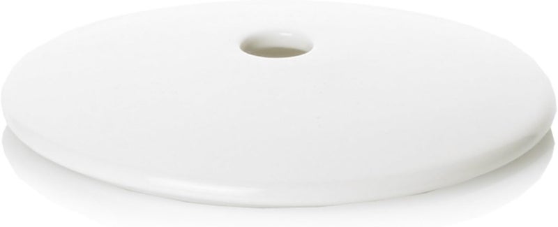 Tea Forte Cafe Cup White Porcelain Tea Cup and Lid, Steeps 8 oz., Microwave and Dishwasher Safe - Image 3