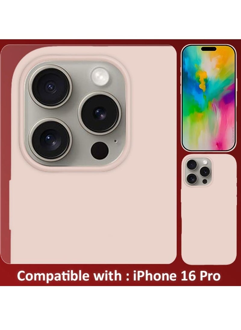 Raxoom "Ultra Slim Liquid Silicone Case for iPhone 16 Pro Max â€“ Soft Anti-Scratch Lining & Drop Protection" - Image 5