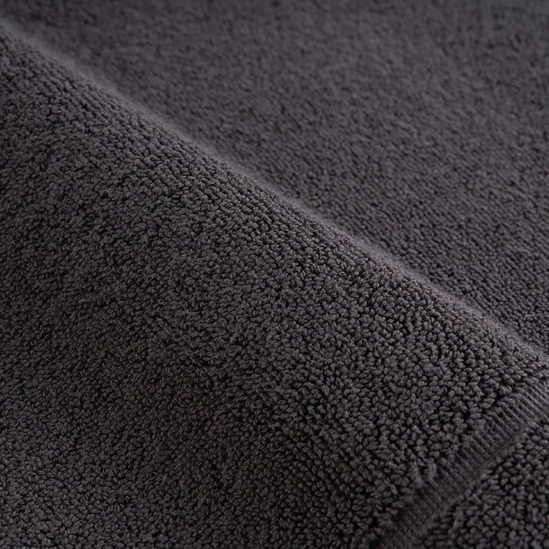 Penelope 100% Cotton Bath Mat 60x110 cm Anthracite - Noa Series