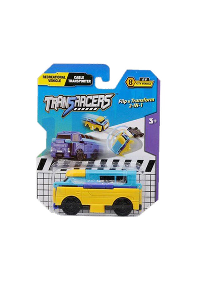 TRANSRACERS ترانسراسرز 2 في 1 سيارة قابلة للطي - عربات متنوعة - Image 1