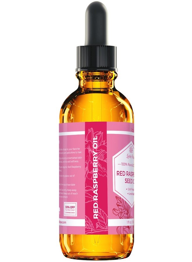 Leven Rose Red Raspberry Seed Oil Organic 1 oz - Natural with Antioxidants, Vitamin E, and Vitamin A - Anti Aging Raspberry Oil for Skin - Image 3
