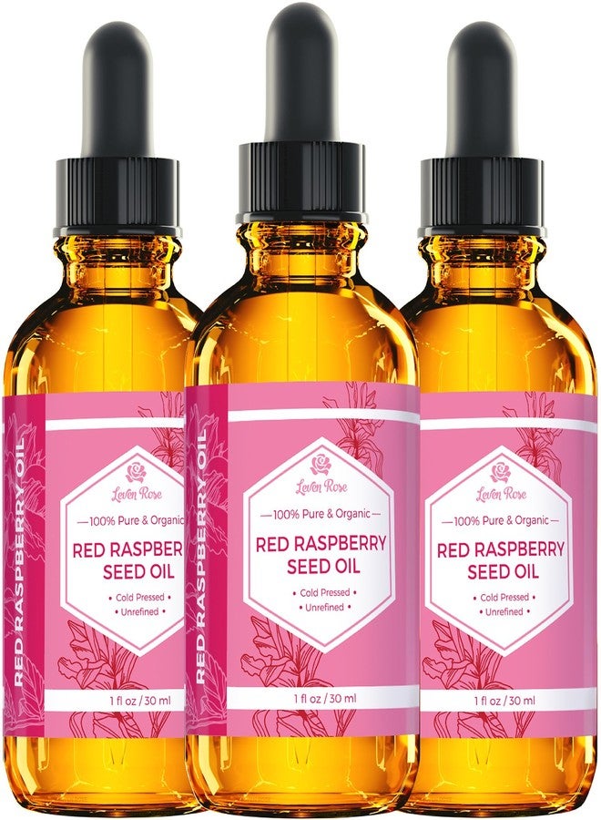 Leven Rose Red Raspberry Seed Oil Organic 1 oz - Natural with Antioxidants, Vitamin E, and Vitamin A - Anti Aging Raspberry Oil for Skin - Image 5