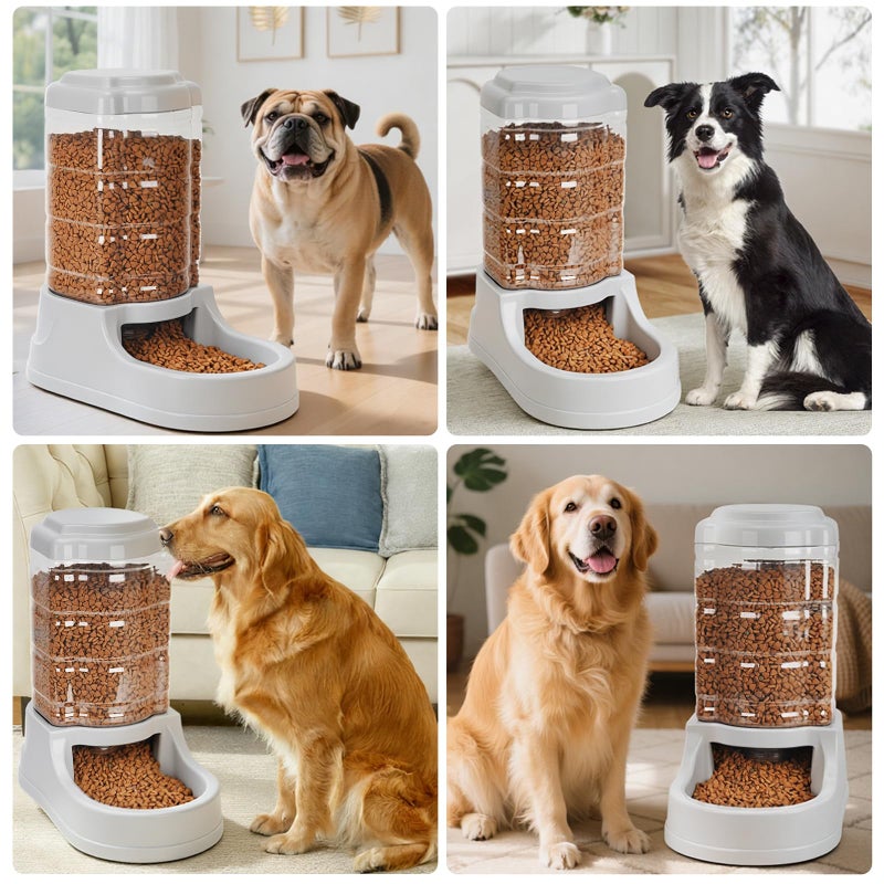 Kenond 9.5L Gravity Large Dog Feeder, Automatic Dog Food Dispenser, Suitable for Indoor/Outdoor - Image 3