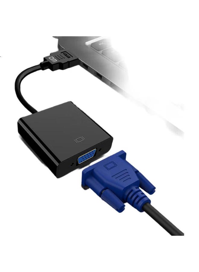 Dm Daimai Hdmi To Vga Cable Converter, Two-In Expansion Dock, Hd Video Adapter For Connecting Computer To Tv, Projector, Monitor, Chb020 - Image 1