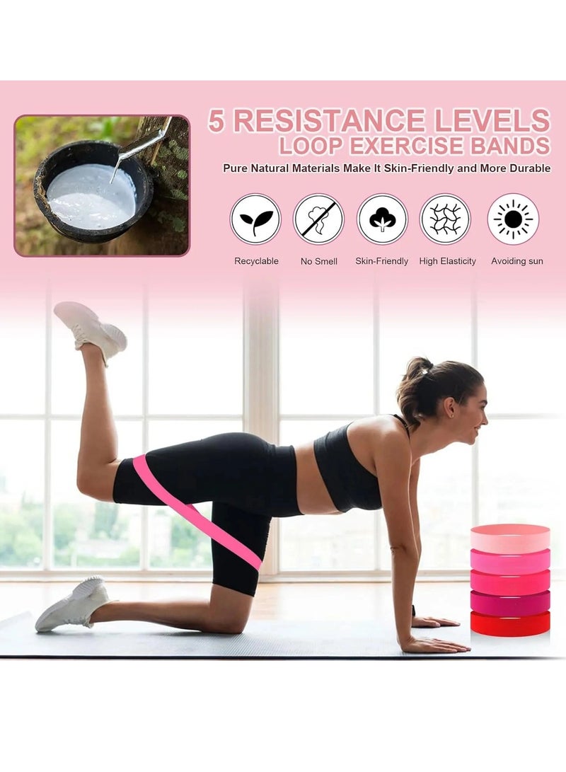 أونليماي فقط أربطة مقاومة للكاحل مع أصفاد، أربطة للكاحل للتمرين، أربطة مقاومة للكاحل للساق، معدات تمارين  لتمارين الركلات الخلفية، أربطة تمارين لرفع عضلات النساء - Image 4