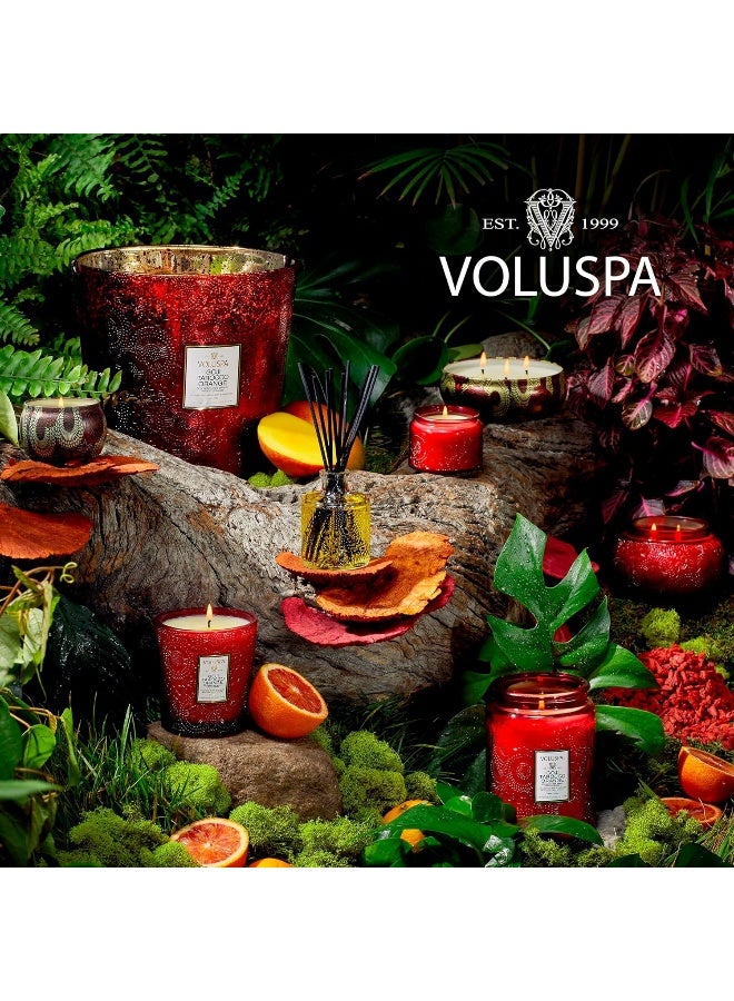 Voluspa Goji Tarocco Orange Large Candle Jar 18 oz 100 Hour Burn Time All Natural Wicks and Coconut Wax for Clean Burning Vegan Poured in the USA - Image 4