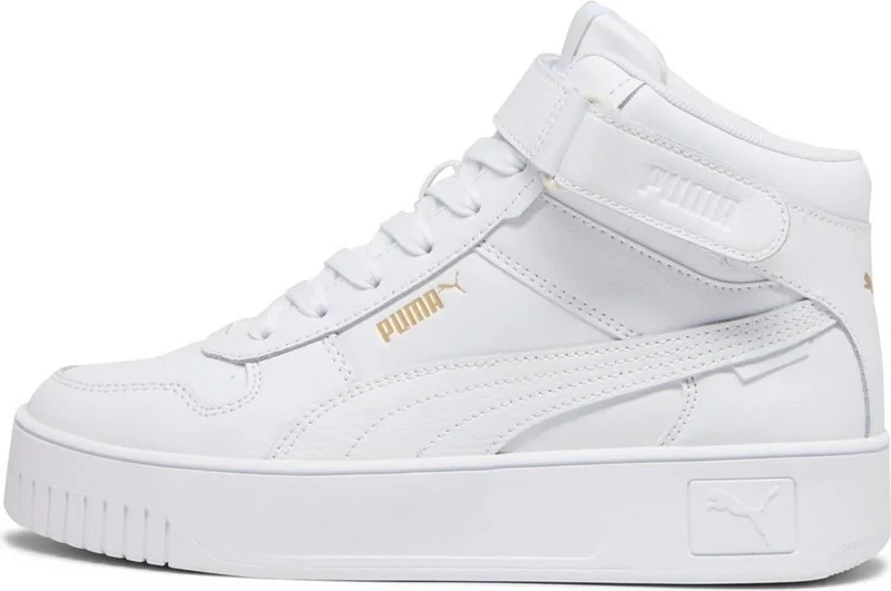 بوما Carina Street Mid Women's White Sneakers 39233701