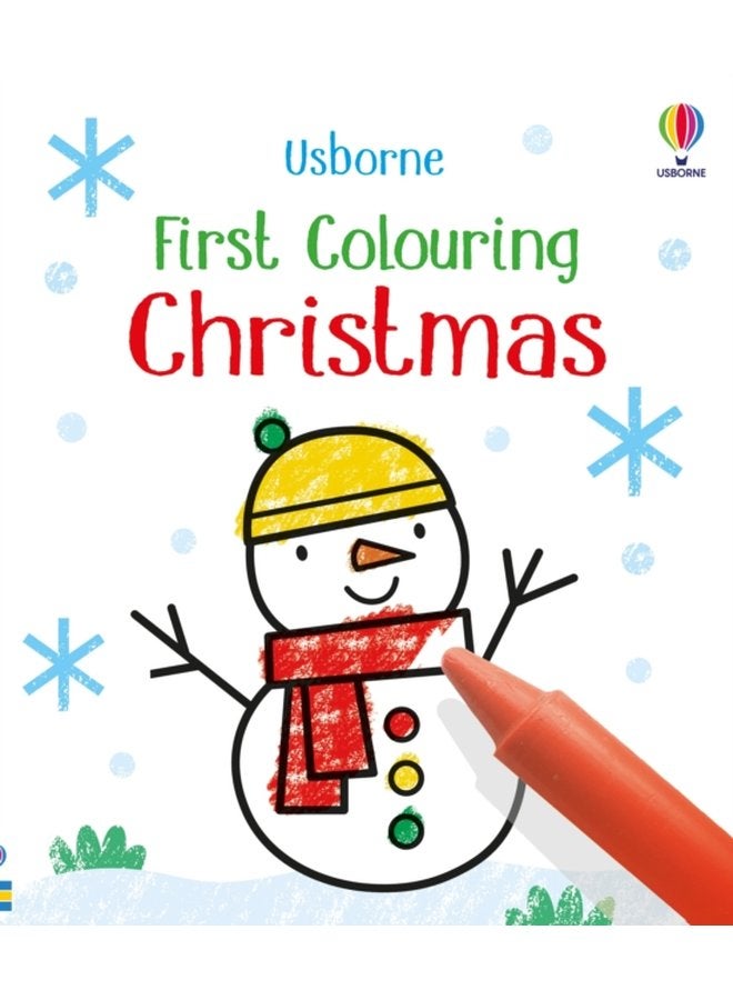 First Colouring Christmas - Paperback
