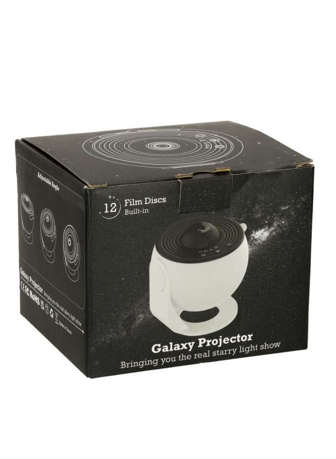 امبر جیک غالاكسي ليلة ضوء ستار العارض LED الجدول مصباح ديكور غرفة الأطفال مع 12 قطعة فيلم القرص LED أضواء مصباح الإسقاط للأطفال غرفة نوم المسرح المنزلي حفلة غرفة المعيشة ديكور - Image 2