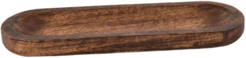 Hand Carved Wooden Burner Holder Ash Tray Modern Design Home Decor 11 02x3 94x0 59 Inch - Image 2