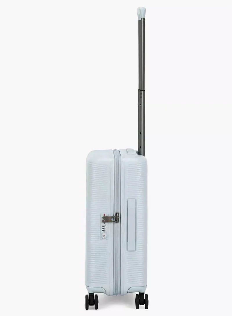 Echolac  Ultima 54 Cm Hardsided 4-Double Wheeled Expandable Cabin Luggage Trolley - Light Blue  | Best Price UAE