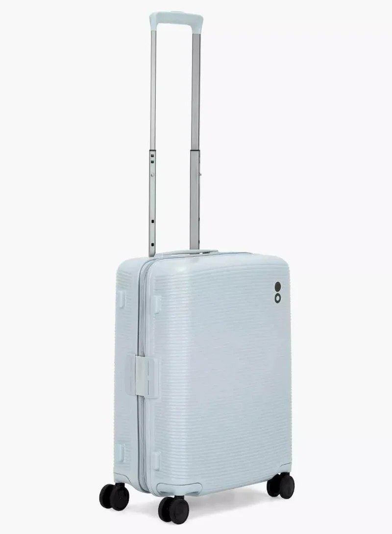 Echolac  Ultima 54 Cm Hardsided 4-Double Wheeled Expandable Cabin Luggage Trolley - Light Blue  | Best Price UAE