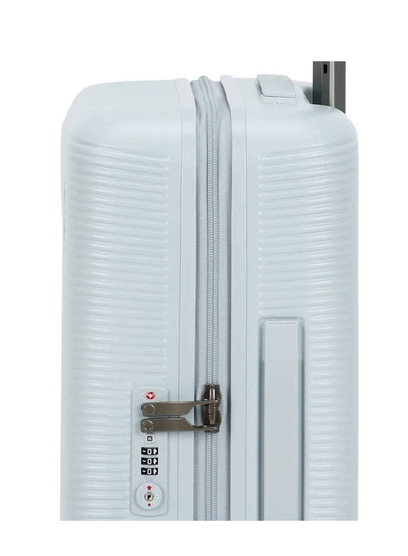 Echolac Ultima 54Cm Cabin Luggage Trolley Light Blue