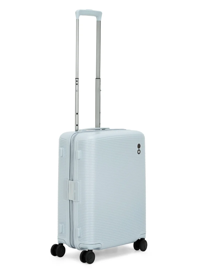 Echolac Ultima 54Cm Cabin Luggage Trolley Light Blue