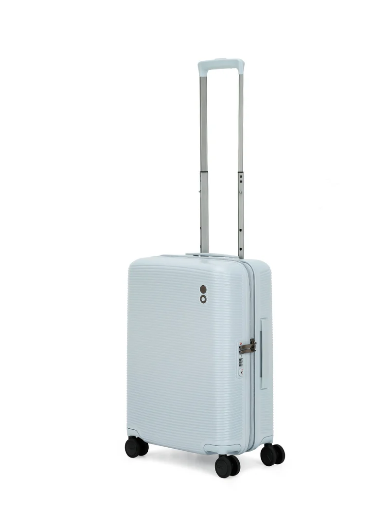 Echolac Ultima 54Cm Cabin Luggage Trolley Light Blue