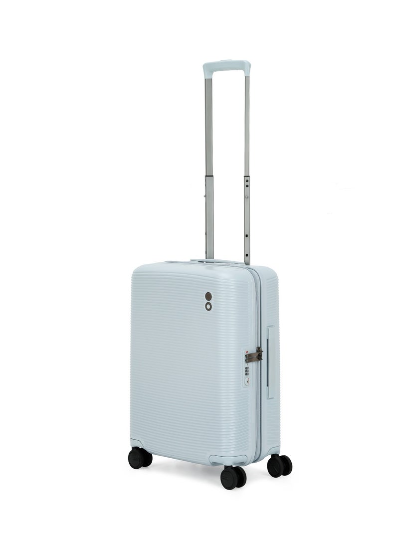 Echolac Ultima 54Cm Cabin Luggage Trolley Light Blue - Image 3