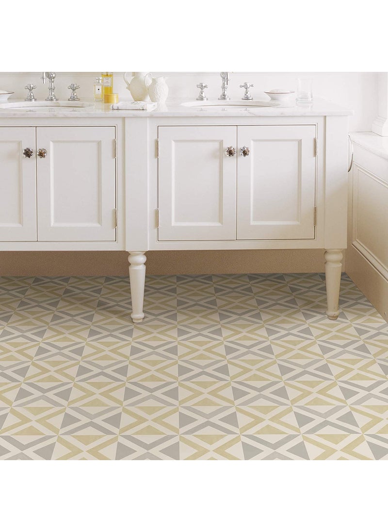 WALLTON WALLTON Moroccan Tile Stickers for Kitchen Backsplash Bathroom Floor Wood Glass Stick Home Dcor Furniture Multicolor 3x3 Inch 36 Pices  - Image 5